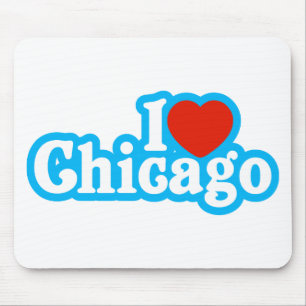 I Heart Chicago Mouse Pad