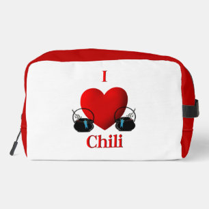 I Heart Chili Dopp Kit