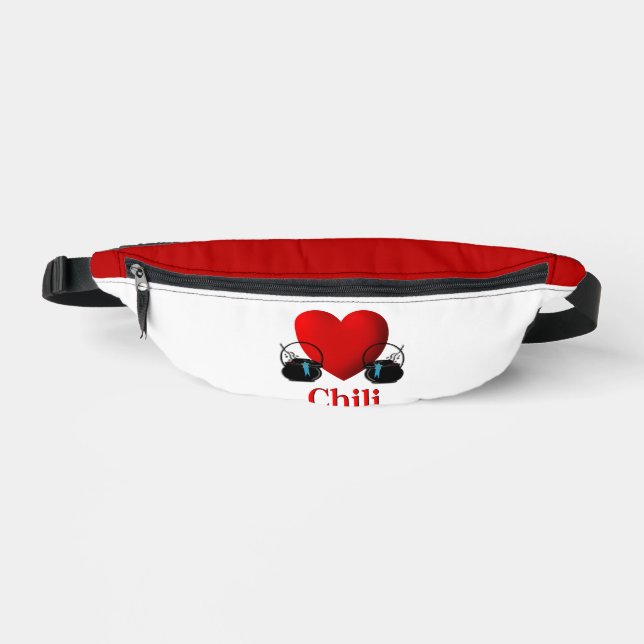 I Heart Chili Fanny Pack (Front)