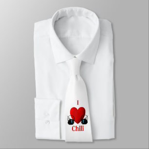 I Heart Chili Tie