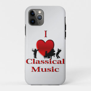 I Heart Classical Music iPhone 11 Pro Case