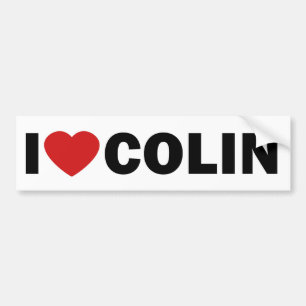 I HEART COLIN BUMPER STICKER