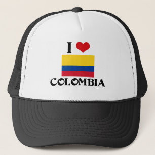 I HEART COLOMBIA TRUCKER HAT