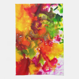 I Heart Colour Kitchen Towel