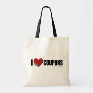 I "Heart" Coupons Tote Bag