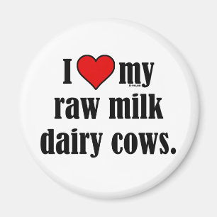 I Heart Cows Magnet