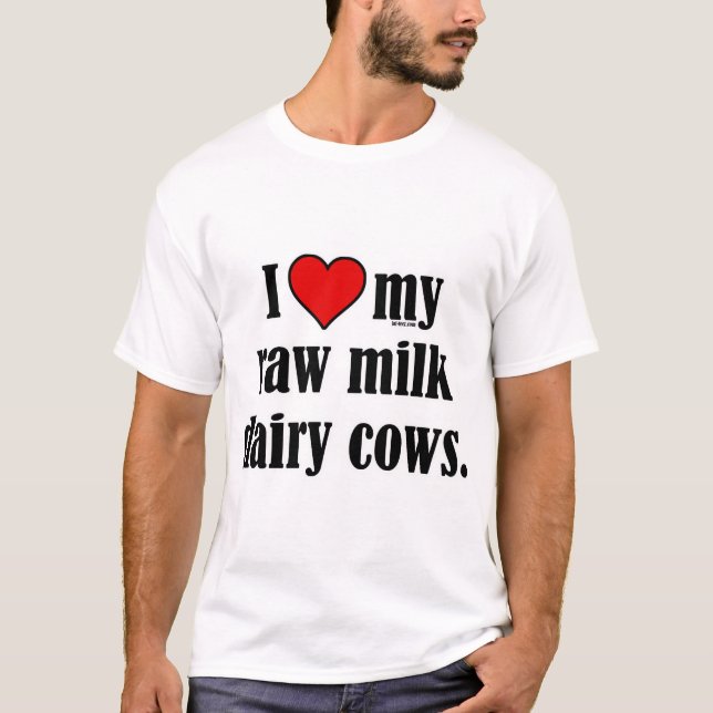 I Heart Cows T-Shirt (Front)