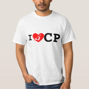 I Heart CP Light BG T-Shirt