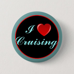 I Heart Cruising 03 2 Inch Round Button
