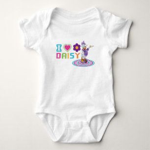 I Heart Daisy Duck Baby Bodysuit