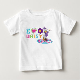I Heart Daisy Duck Baby T-Shirt