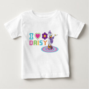 I Heart Daisy Duck Baby T-Shirt