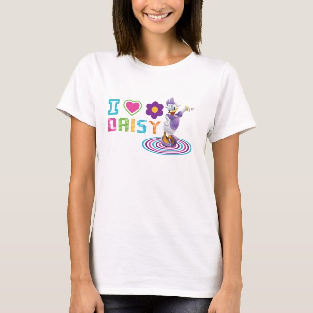 I Heart Daisy Duck T-Shirt (Front)