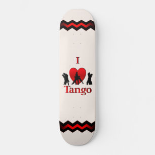 I Heart Dancing Tango Skateboard