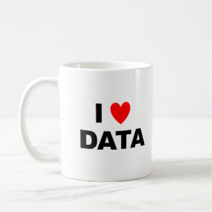 I Heart Data Mug