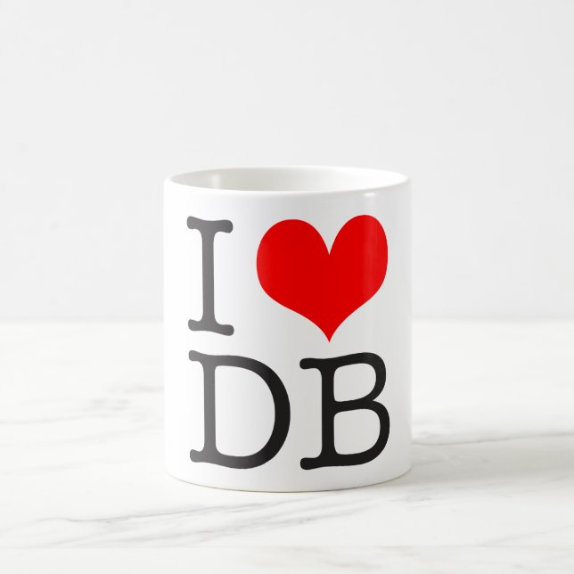 I (heart) DB Mug (Center)