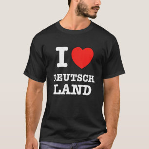I Heart Deutschland German Love T-Shirt