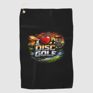 I heart DG Golf Towel