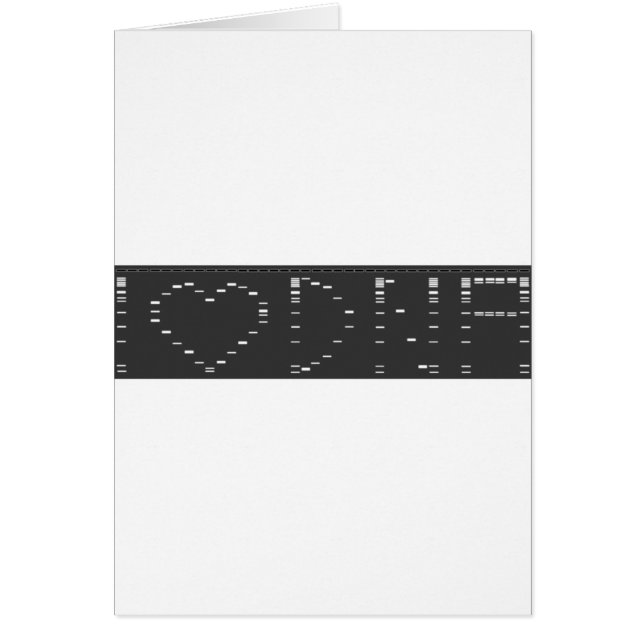 I heart DNA gel (Front)