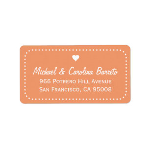 I Heart Dots - Coral Label