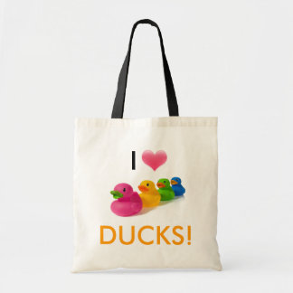 I Heart Ducks Tote Bag