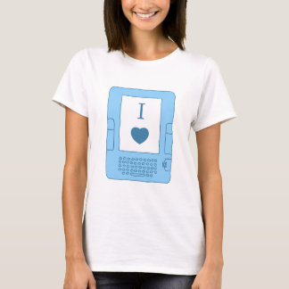 i heart ebooks (blue) T-Shirt