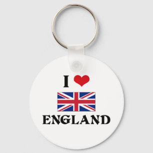 I HEART ENGLAND KEYCHAIN