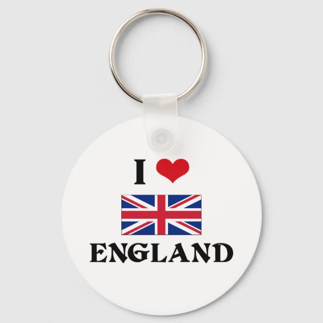 I HEART ENGLAND KEYCHAIN (Front)