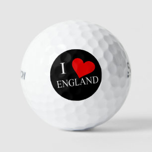 I Heart England wt ssf gbcnt Golf Balls