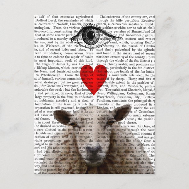 I Heart Ewe Postcard (Front)