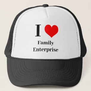 I heart Family Enterprise Trucker Hat