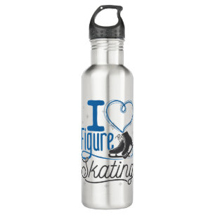 I Heart Figure Skating 710 Ml Water Bottle