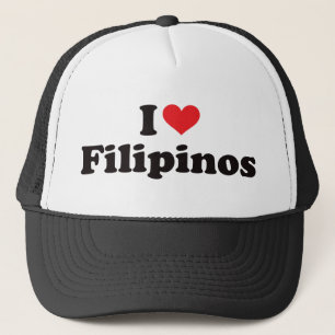 I Heart Filipinos Trucker Hat
