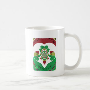 I Heart Flag - Love Ethiopia   Red Golden Green Ki Coffee Mug