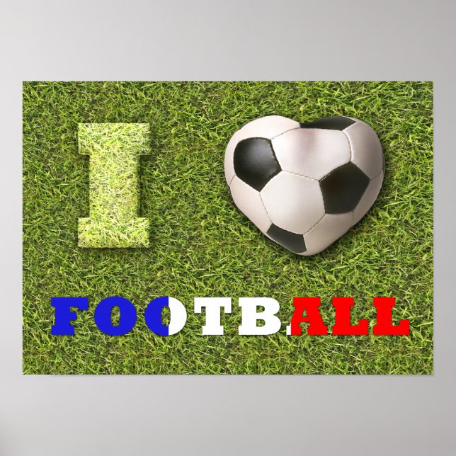 I Heart Football France - Poster (Devant)