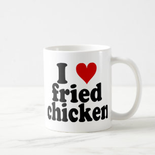 I Heart Fried Chicken Coffee Mug