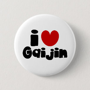 i heart Gaijin 2 Inch Round Button