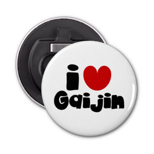 i heart Gaijin Bottle Opener