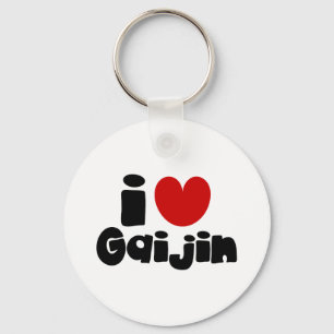 i heart Gaijin Keychain