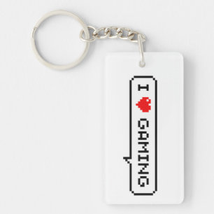 I Heart Gaming I Love Gaming Simple Pixel Art