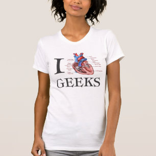 I heart Geeks T-Shirt
