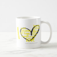 I Heart Graffiti Yellow