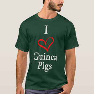 I Heart Guinea Pigs T-Shirt