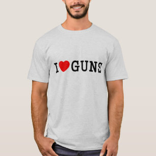 I Heart Guns T-Shirt