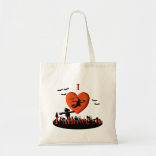 I Heart Halloween - New Twist Tote Bag