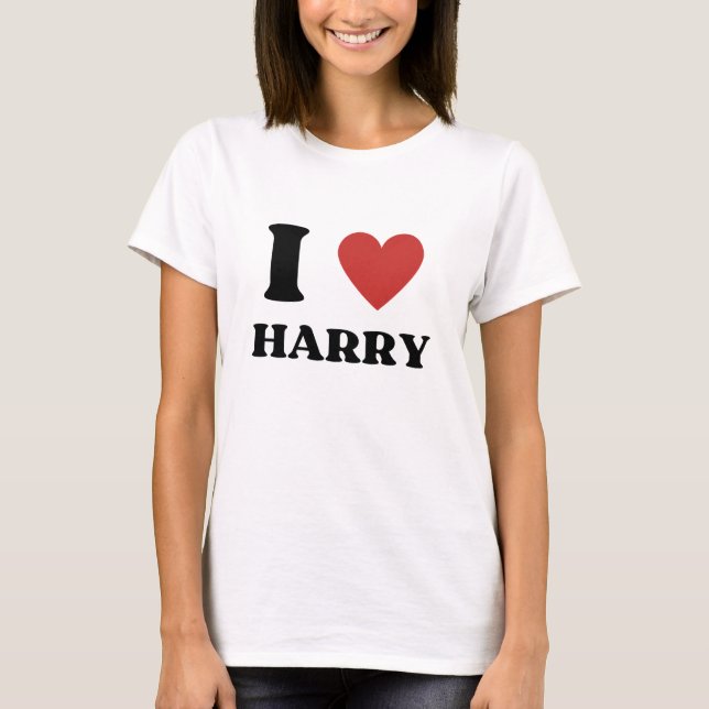I Heart Harry  T-Shirt (Front)