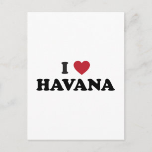 I Heart Havana Cuba Postcard
