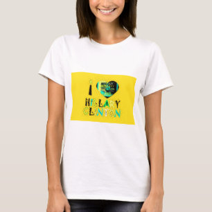 I Heart Hillary Clinton: Graffiti Expression Art T-Shirt
