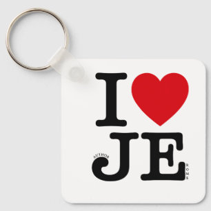 I HEART HIM KEYCHAIN