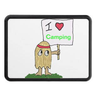 I (heart) Hippie Dippy Trailer Hitch Cover